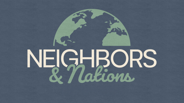 Neighbors and Nations - Earth Logo